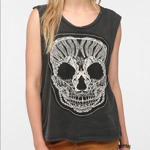 💀 Urban Outfitters Truly Madly Deeply Skull Top